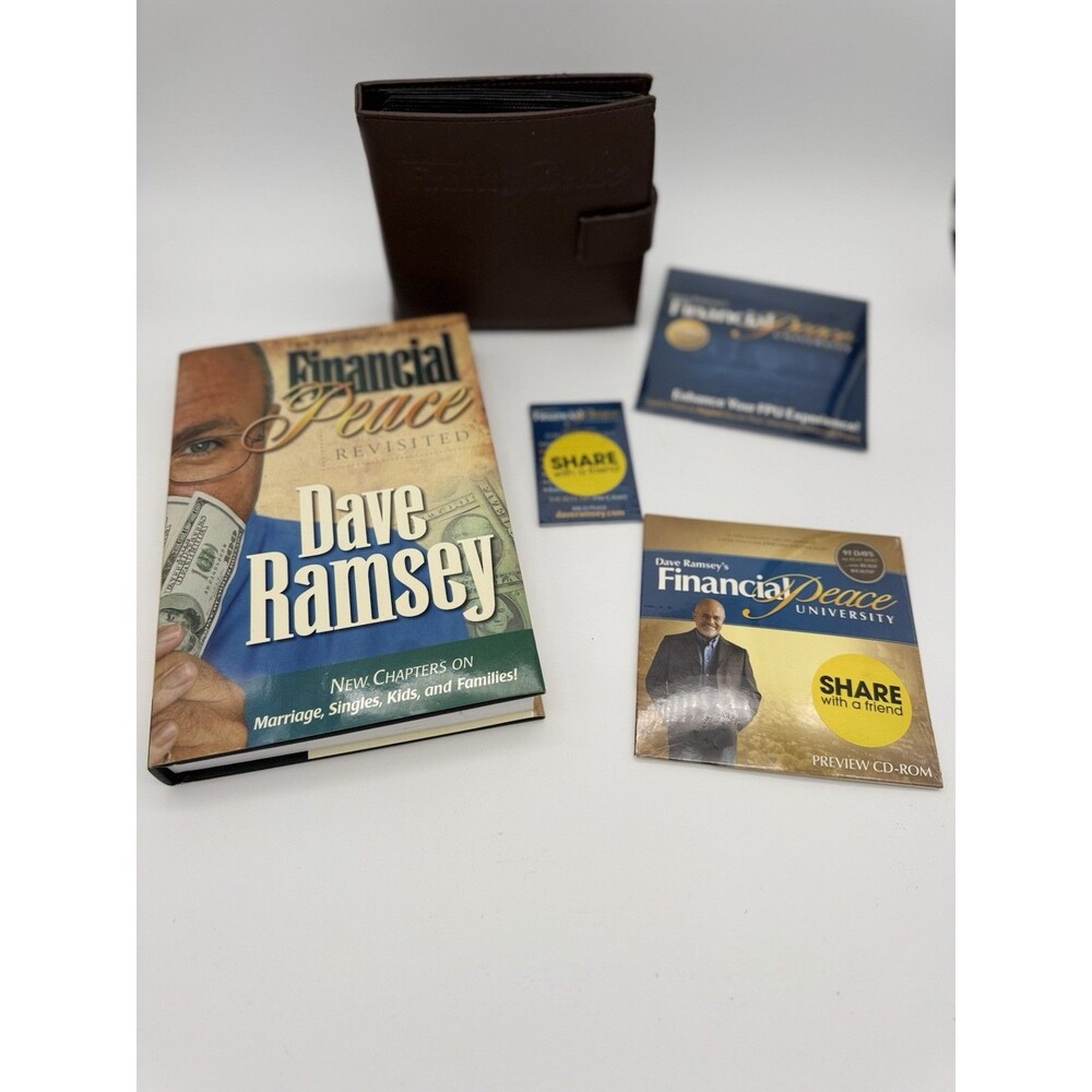Dave Ramsey Financial Peace University Membership Kit w/ CD DVD & Book